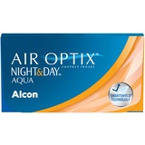 Alcon Air Optix Night & Day Aqua Monatslinsen weich, 3 Stück / BC 8.4 mm / DIA 13.8 mm / +1,25 Dioptrien