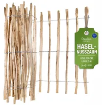 Creative Home Staketenzaun 500 x 120 cm Haselnuss