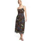 Zero Maxikleid Braun/Petrol 44