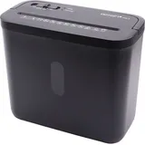 GENIE Aktenvernichter Partikelschnitt 4 Blatt, schwarz
