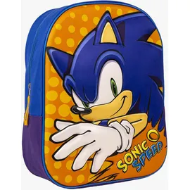 Sonic 3D Rucksack Blau/Orange