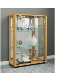 Möbel Kraft Vitrine ¦ holzfarben ¦ Maße (cm): B: 60 H: 80 T: 25.0