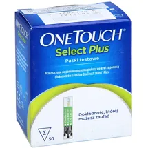 ONETOUCH Select Plus Blutzucker Teststreifen 50 St.