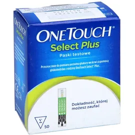 ONETOUCH Select Plus Blutzucker Teststreifen 50 St.