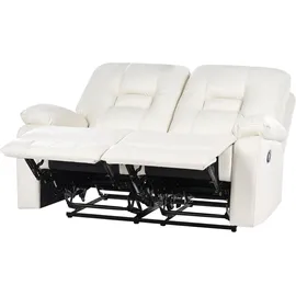 Beliani Sofa manuell verstellbar 2-sitzer Bergen