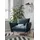 Home Affaire Sessel HOME AFFAIRE "Stine Cocktailsessel", blau, B:96cm H:86cm T:86cm, Struktur (100% Polyester);Struktur weich (85% Polyester/15% Nylon);Samtoptik (100% Polyester), Sessel, Sessel, Besonderes Design durch Kissenoptik und Keder, by Morten Georgsen