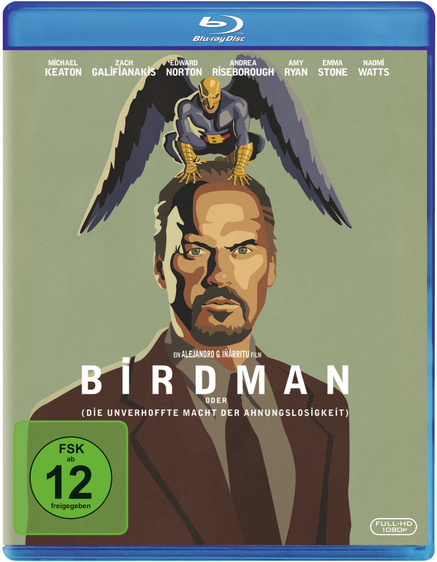 Birdman Oder (Die Unverhoffte Macht Der Ahnungslosigkeit) (Blu-ray)