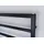 Ximax Badheizkörper Pure Slim 1120 x 600 mm 445 W schwarz matt Mittenanschluss