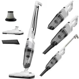 Grafner 2in1 Bodenstaubsauger Handstaubsauger beutellos, Hepafilter