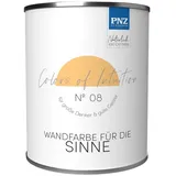 PNZ - Die Manufaktur Wandfarbe Colors of Intuition, reine Silikatfarbe, hochdeckend, große Farbtiefe gelb