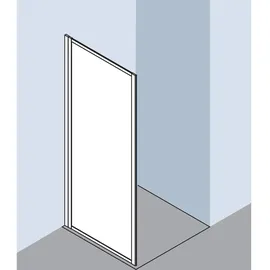 Kermi Seitenwand Nova 2000 TWD 0750x 2000 bv: 720-750 SIMG Kerolan Fontana.