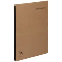 Pagna Unterschriftenmappe A4 Braun 10 Fächer