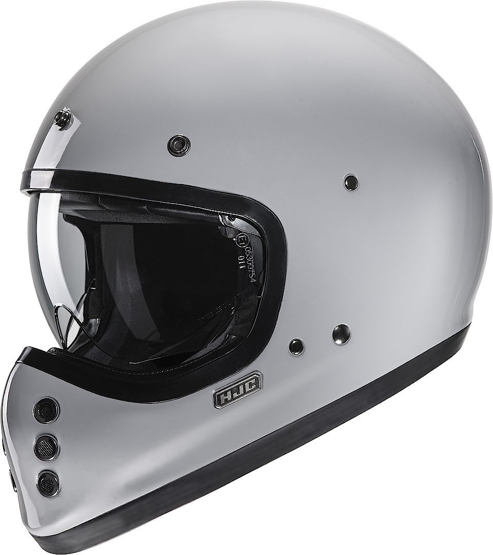HJC V60 Solid Helm, grijs, S