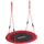 Relaxdays Nestschaukel Ø 120 cm Rot
