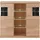 OTTO home Ribe 125 x 115 x 35 cm Beige / Braun