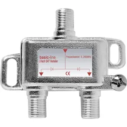 Renkforce RF-4416218, Kabelsplitter, 5 - 2200 MHz, Silber, Weiblich