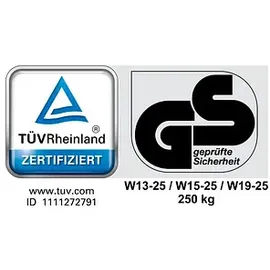 MEY W19-25-TR-ST Stoff Schwarz