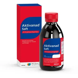 Aktivanad Saft 200ml bei Erschöpfung wegen Vitamin-B Mangel 200 ml Saft
