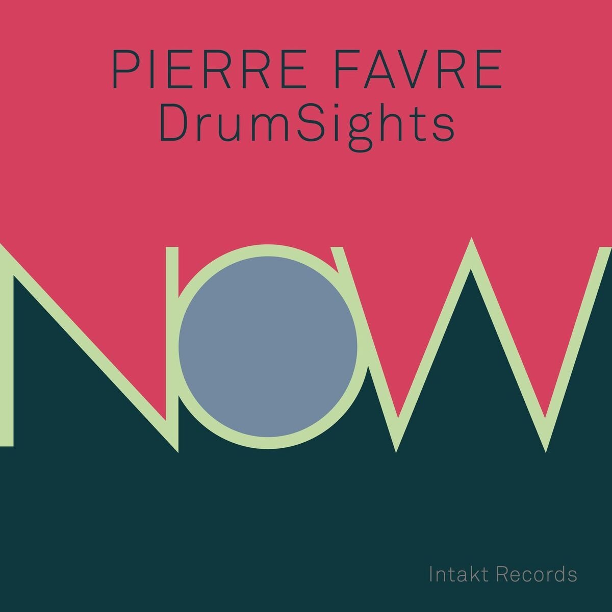 Now - Pierre Favre  Drum Sights. (CD)