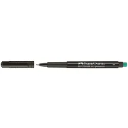 FABER-CASTELL OHP - Permanent Multi-Marker Folienstiftt, Einzelfarben, schwarz