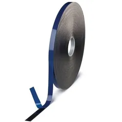 tesa ACXplus 7063 High Adhesion, 6mmx25m, 0,8mm, schwarz, blauer Folienliner