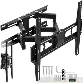 Tectake tectake® TV Wandhalterung für 26 - 75 Zoll (66 - 191 cm), ausziehbar, bis 60 kg