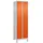 C+P Fächerschrank ""Classic Plus"", 5 Fächer übereinander, Abteilbreite 30 cm, mit Füßen, Reinorange (RAL 2004), 195x60x50 cm/ 10 Fächer