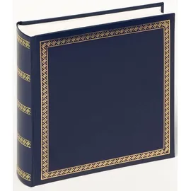 Walther design Fotoalbum blau 26 x 25 cm Kunstleder mit Prägung, Das schicke Dicke MX-103-L