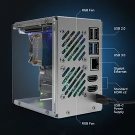 SunFounder Pironman 5 NVMe M.2 SSD
