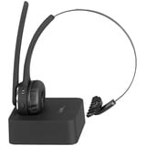 Callstel Profi-Mono-Headset mit Bluetooth, Geräuschunterdrückung, 15-Std.-Akku