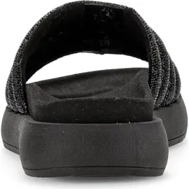 Gabor Pantolette Schwarz | Glitzer Schwarz 37