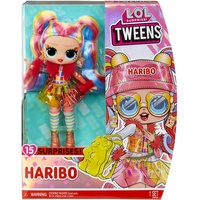 LOL Surprise Tweens Haribo Modepuppe – Holly Happy mit 15 Überraschungen und Haribo Süßigkeiten Modedesigns – Toll für Kinder ab 4 Jahren