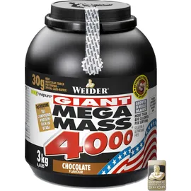 Weider Mega Mass 4000 Schoko Pulver 3000 g