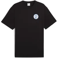 Puma Wardrobe Essentials Sports Legacy Relaxed T-Shirt schwarz XL