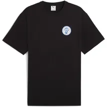 Puma Wardrobe Essentials Sports Legacy Relaxed T-Shirt schwarz XL