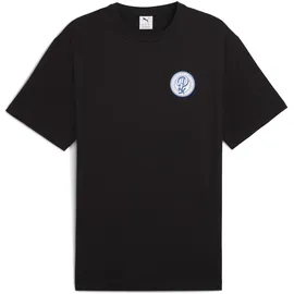 Puma Wardrobe Essentials Sports Legacy Relaxed T-Shirt schwarz XL