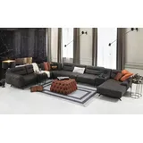 xl moebel gmbh Ecksofa U form Polstersofa Stoffsofa Eckgarnitur Couch Grau Sofa Groß