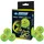 Donic Schildkröt Donic-Schildkröt 608507 - Glow in the Dark, 6 fluoreszierende Tischtennisbälle, grün