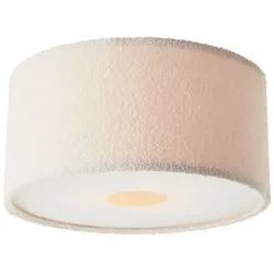 Brilliant Deckenleuchte Teddy Stoff Beige