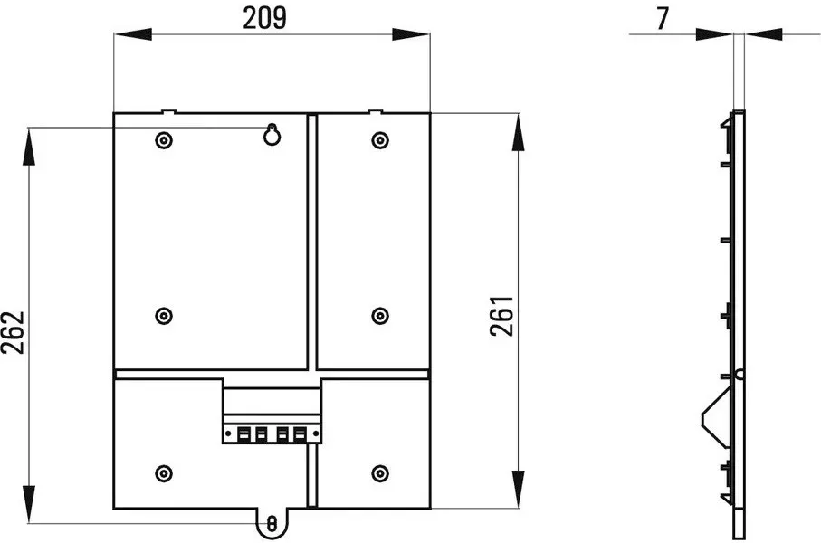 WHD Rückwand RWWL6 si