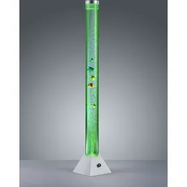 Trio Reality Leuchten LED-Wassersäule R5073-47, Kunststoff klar, titanfarbig, Farbwechsler, 5-er Set Deko-Fische