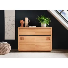 Main Möbel Sideboard 120 x 88 x 45 cm Kernbuche geölt