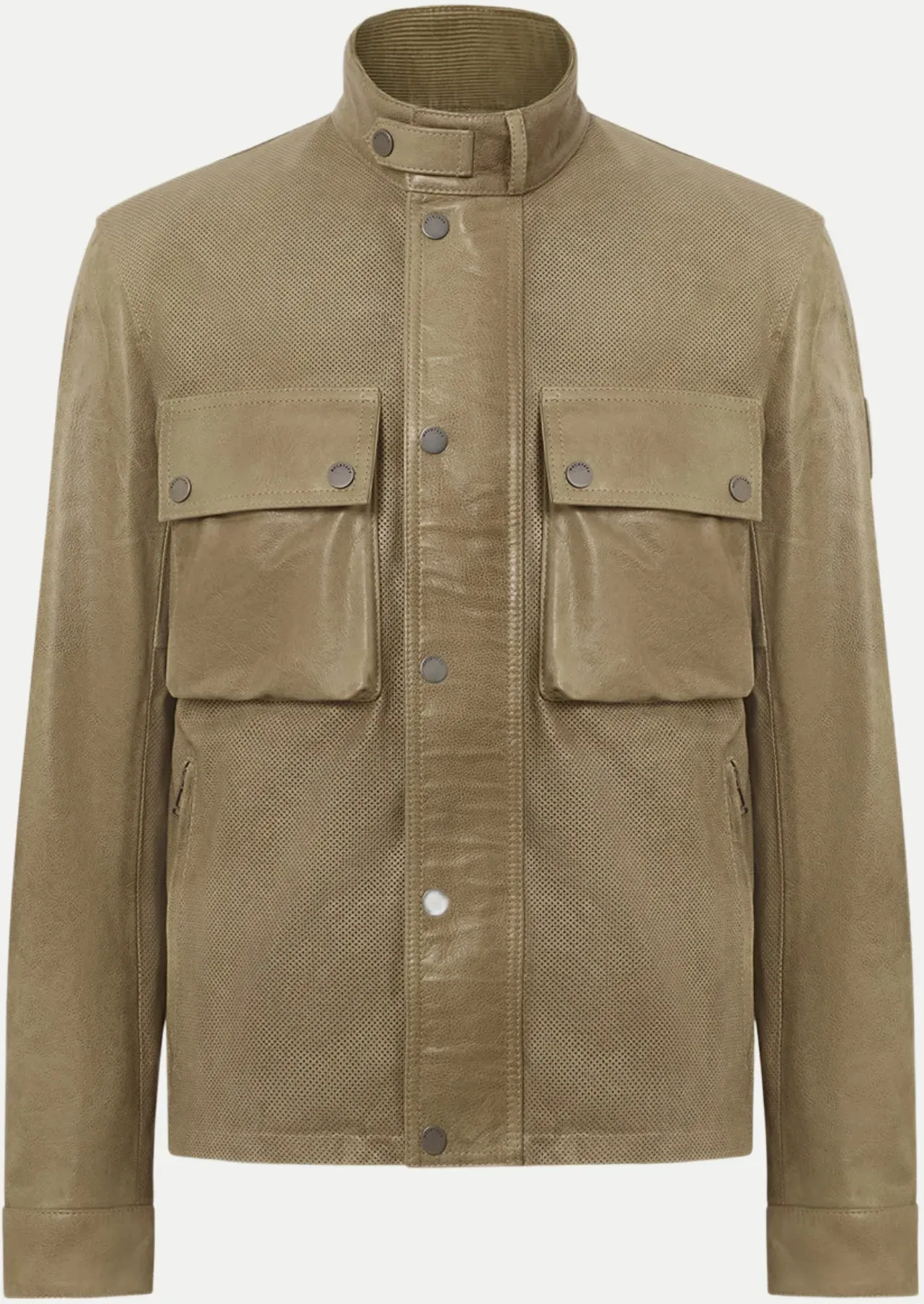 Lederjacke Racemaster Air Jacket Beige 50