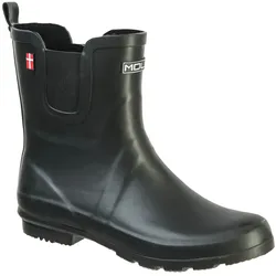 Gummistiefel MOLS "Suburbs W", Gr. 41, schwarz, Naturkautschuk, sportlich, Schuhe, wasserdicht
