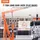 Vevor Wagenheber Stahl 4 t orange