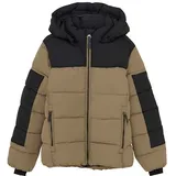 Color Kids Steppjacke in Hellbraun - 128