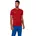 Fl Kurzarm-T-Shirt Dark Rot M