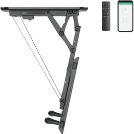 Maclean Brackets Maclean elektrische Neigbare TV Halterung mit App-Steuerung 32-70" für Decke Dachschräge inkl. Fernbedienung, bis 35kg MC-880T