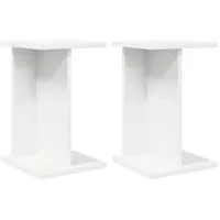 vidaXL Pflanzenständer 25 x 25,5 x 40,5 cm Weiß