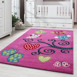 Ayyildiz Kinderteppich Kids 420 Violett 120 cm x 170 cm